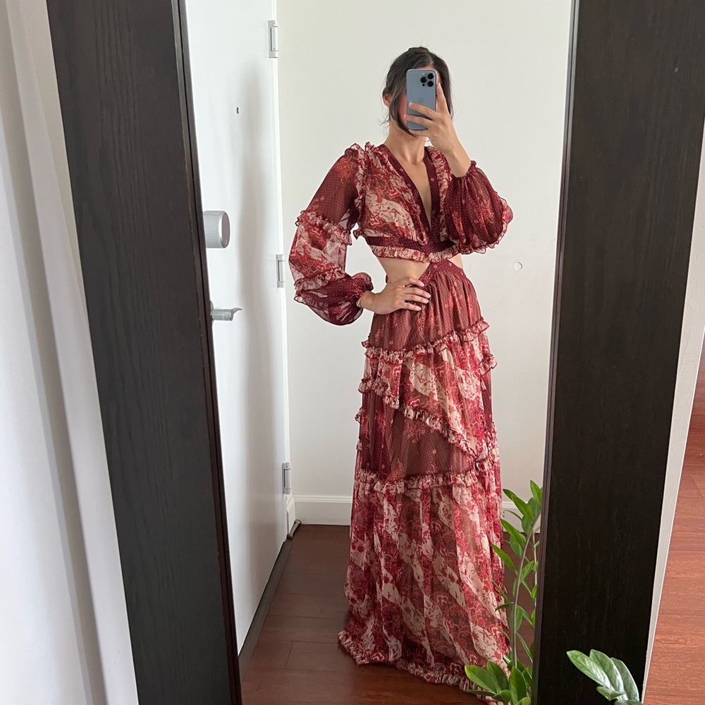 Brand new beautiful red summer dress - Picture 3 of 4